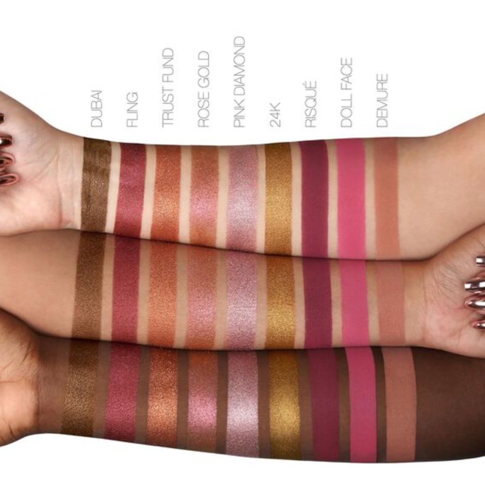 Huda Beauty Rose Gold Remastered Eyeshadow Palette - Picture 6 of 12